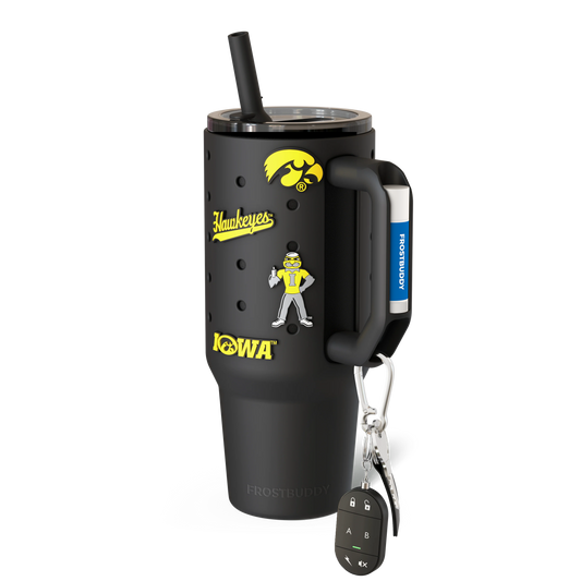 Thicc Buddy 40oz | Iowa Hawkeyes | Skin + Budz Bundle image 1